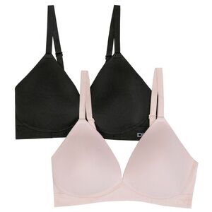 DNKY 2 wireless microfiber plunge bras